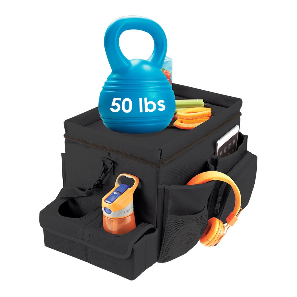Car seat organizer with on sale cooler